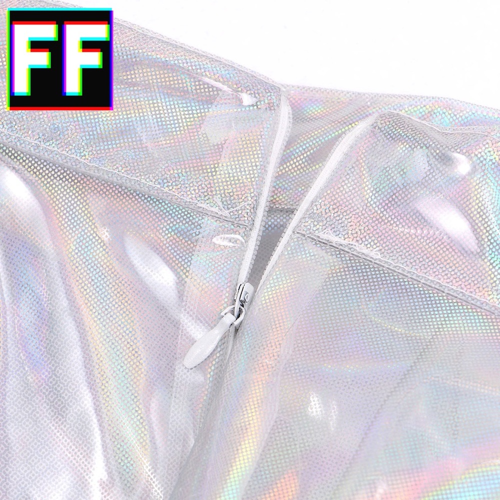 SEE RIGHT THRU SKIRT 🌈💦 - Picture 4 of 9